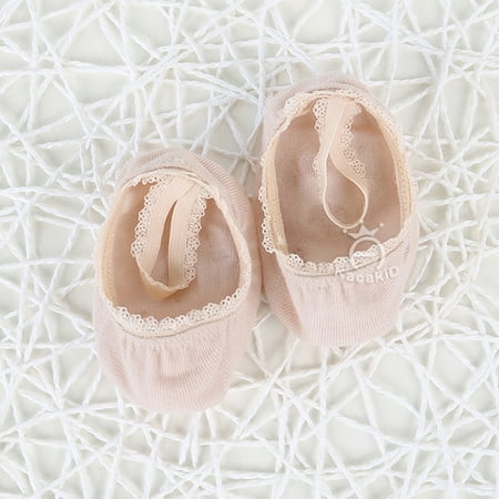 

Alueeu Infant Newborn Baby Girl Kids Lace Inside Solid Ankle Socks Kids Sock