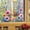 muticolor, variant on Colorful Wildflower Window Clings, Removable Floral Wall Decals for Bedroom Living Room, Reusable Stained Glass Stickers Home Decor