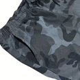 thumbnail image 6 of Uwinwear Men's camouflage Cargo Shorts Summer Athletic Outdoor Short Pants Fashion Print Drawstring Casual Shorts with Multi-pocket,Gray,XXL, 6 of 6