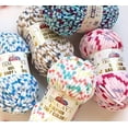 thumbnail image 2 of 4 Pack/Skeins Himalaya Dolphin Baby Colors, Each Skein 100 Gr/3,5 oz, 120 mt/ 132 yd, Super Bulky Yarn, Blanket Yarn, Velvet Yarn, Knitting Yarn, Amigurumi Yarn, Baby Yarn (80404), 2 of 7