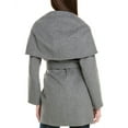 thumbnail image 2 of Tahari womens  Double Face Wool-Blend Coat, m, 2 of 3