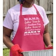 thumbnail image 3 of ThisWear Nana's Love is Endless Funny Apron for Kitchen Two Pocket Apron Heliconia, 3 of 7