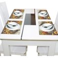 thumbnail image 4 of Ryvnso Placemats Set of 4 Cardinal with Sunflowers Dining Mats Heat-Resistant Non-Slip Washable Table Mat, 4 of 8