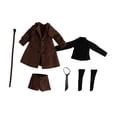 thumbnail image 4 of koolsoo 1/ Figure Blazer Set Tie Accessory Cosplay Gift Compact Stylish Mini Props Cosume Realistic Versatile Toy Belt Socks Coffee, 4 of 8