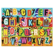 Melissa & Doug Jumbo ABC Wooden Chunky Puzzle (26 pcs)