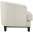 thumbnail image 3 of Modern Contemporary Urban Design Living Lounge Room Armchair, Beige, Fabric, 3 of 5