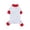 Red, variant on Dog Pajamas, Denbek Dog Pajamas Breathable Pjs Puppy Clothes Cute Jammies Doggie Onesie Stretchy Soft Sleepwear for Spring Summer Pet Costume