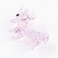 thumbnail image 4 of Home Decorations Handmade Lampwork Display Decorations Unicorn Lavender Blush 32x14x27mm, 4 of 4