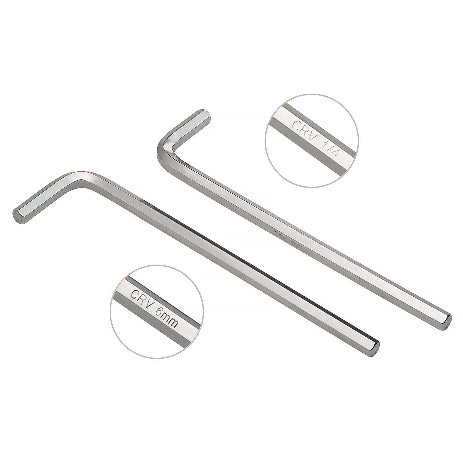 Mount 21PCS Long Arm Hex Key Allen Wrench Set, Metric/SAE