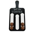 thumbnail image 3 of K Cups Holder,K Cup Carousel, Coffee Pods Storage Organizer Stand, Wooden Coffee Pod Wall Holder Rectangular Coffee Pod Storage Stand with Handle Espresso Coffee Pod Rack, 3 of 7