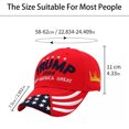 thumbnail image 2 of Gorra Trump 2024 Gorra Donald Trump 2024 Gorra Keep America Great Gorra de béisbol ajustable bordada con camuflaje MAGA, 2 of 5