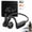 black, variant on Pov Buds Bone Conduction Headphones with Camera, Povbuds, Open-Ear Headphones with Hands-Free Photo & Video Capture, Ultra-Light Secure Fit, Type-C Charging, Weather-Resistant for Fishing
