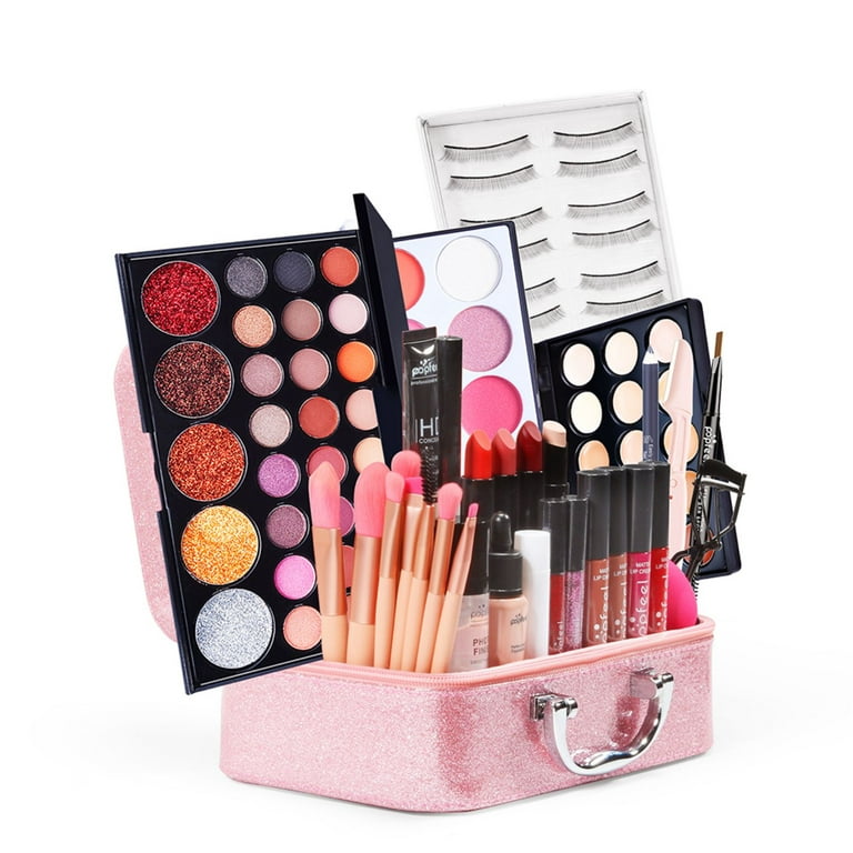 Fenshine All In One Makeup Kit for Women, Full Makeup Gift Set for  Beginners, Makeup Essential Starter Bundle Include Eyeshadow Palette  Lipstick