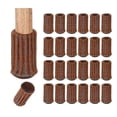 thumbnail image 1 of Paquete de 16 protectores de patas de silla, calcetines tejidos para muebles, 1 of 2