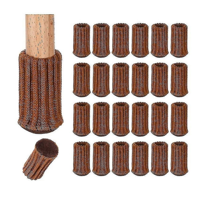 Paquete de 16 protectores de patas de silla, calcetines tejidos para muebles