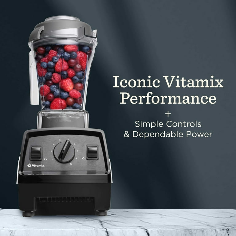 Vitamix Explorian E310 Series Blender, Black, 48oz, 10-Speed, 2HP
