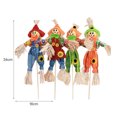 thumbnail image 3 of 12pcs Decoration Small Scarecrow for Garden Home Yard Porch Fall Harvest Standing Decor, 3 of 6