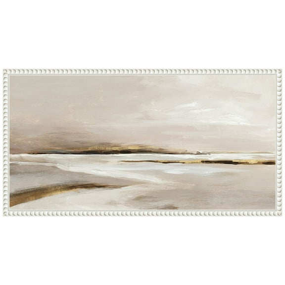 Amanti Art Golden Prairie Landscape Framed Canvas Wall Art Print