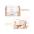 thumbnail image 6 of INSPIRE CHIC Women's Elastic Bra Hook Extensions 3 Rows 2 Pcs Skin Color 3 and White, 6 of 6