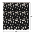 thumbnail image 5 of Daisy Flower Pattern Shower Curtain 72"x72" ,Bathroom Decorative Shower Curtains Set with 12 Hooks,Modern Waterproof Washable Shower Curtain, 5 of 6