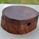 thumbnail image 3 of Ashtray de madera sólida creativa de madera de madera cenicero decoración de ceniceros de moda de cenicero (5 pulgadas), 3 of 4