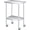 18*24"+wheels, variant on Senfot 201 Stainless Steel Double Layer Storage Table, Mobile Workbench Tool Cart 24*24"+legs