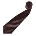 thumbnail image 2 of Premier Cravate Satin Simple pour Homme (Lame Étroite), 2 of 3