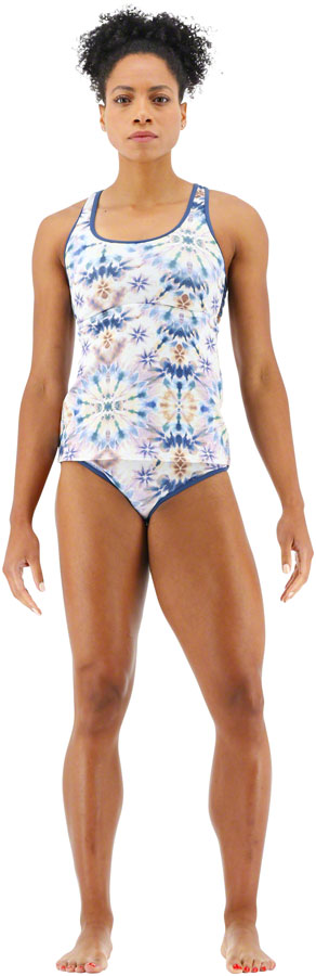 TYR Press Flower Tank Top - Women's, Multi-Color, Small