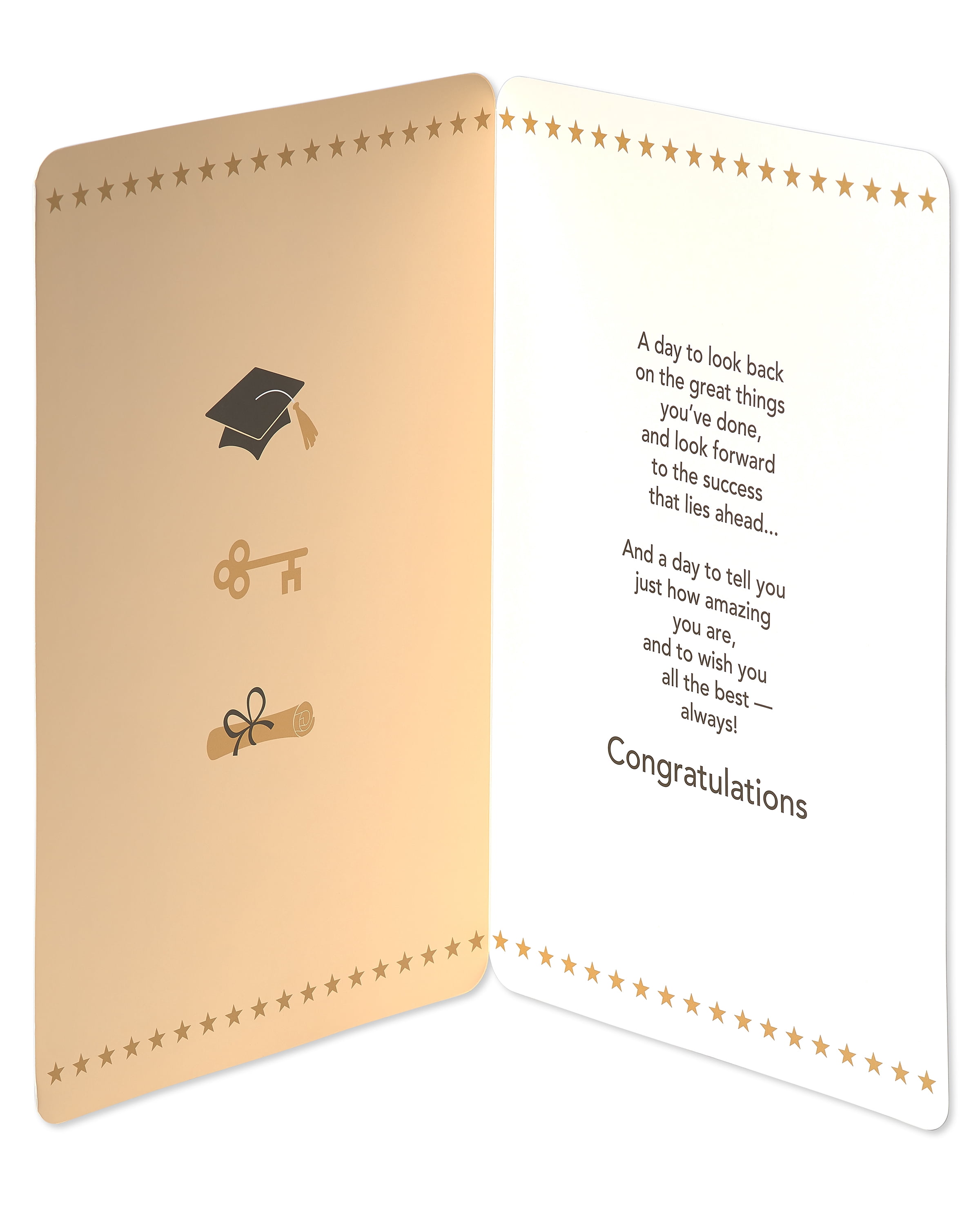American Greetings Jumbo Graduation Card (All the Best)