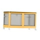thumbnail image 3 of Armario portátil organizador de ropa para sala de estar, dormitorio y guardarropa. amarillo, 3 of 9