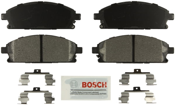 Bosch BE855H Bosch Blue Semi-Metallic Brake Pads with Hardware