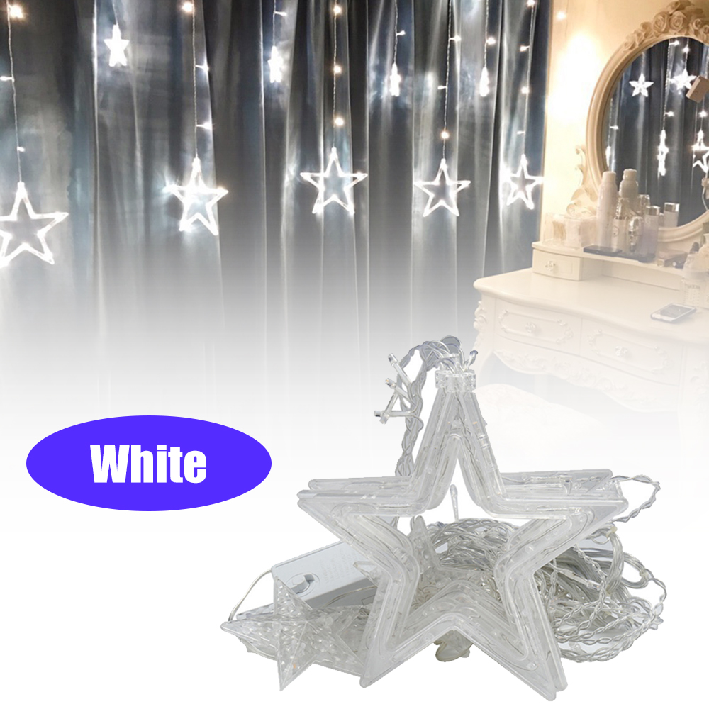 Curtain Lamp Christmas Star Curtain Lights Decorative Lights 220V Light
