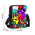thumbnail image 3 of Bolso de hombro Sprunki Bolso de hombro casual Bolso cruzado Bolso de hombro con estampado creativo, 3 of 7