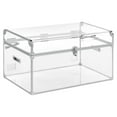 thumbnail image 2 of Progressive Furniture A La Carte Polyurethane Trunk with Lockable Lid, Clear, 2 of 3