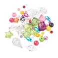thumbnail image 1 of espaciadoras sueltas acrílicas mixtas de 100g, para manualidades para niños, para joyas Macarena cuentas espaciadoras sueltas multicolores, 1 of 6