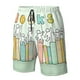 thumbnail image 4 of Balery Books Traje de Baño Estilo Hawaiano para Hombre, Shorts de Secado Rápido con Bolsillos-Large, 4 of 6