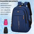 thumbnail image 2 of Mochila De Gran Capacidad Diaria Y De Viaje, Mochilas Escolares Para Estudiantes, Bolsa De Hombro Doble Ajustable, Bolsa De Ocio Diaria De Moda Para Hombres Y Mujeres, Bolsa Con Cremallera Deportiva,, 2 of 4