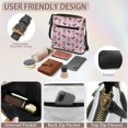 thumbnail image 6 of Eheartsgir Floral Stripe Crossbody Bag Women Purse Satchel, Lightweight Waterproof Sling Bag Fashion for Outdoor Activities Shopping, 6 of 7