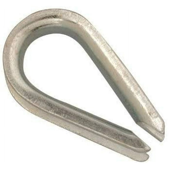 Campbell T7670649 Wire Rope Thimble for 3/8" Rope, Galvanized, Pack of 10