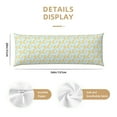 thumbnail image 3 of Disketp Roosters Print Body Pillow Cover - Super Soft 20x54 Body Pillow Case,Long Side Hidden Zipper, 3 of 8