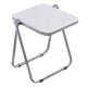 thumbnail image 3 of Mesa plegable para TV, mesas industriales para refrigerios, mesa para comer en el sofá, mesa de café, mesa con marco de metal estable para computadora portátil, mesa para TV, 3 of 10