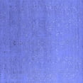 thumbnail image 1 of Ahgly Company Machine Washable Indoor Square Oriental Blue Industrial Area Rugs, 3' Square, 1 of 4