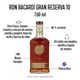 thumbnail image 2 of Ron Bacardí gran reserva 10 años 750 ml, 2 of 5