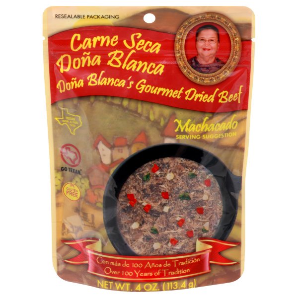 Carne Seca Dona Blanca 4 oz. Carne Seca Machacado Shredded Beef