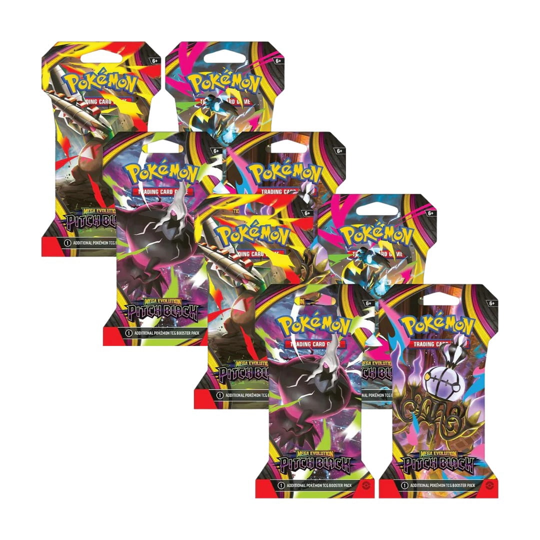 Pokemon Trading Card Game Mega Evolutions Booster Bundle, 6 packs