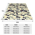 thumbnail image 3 of Pofeuu Game Controller Print Ultra-Soft Micro Fleece Blanket,for Bed Or Sofa,All Season Throw Blankets Flannel Blanket-80"x60", 3 of 7