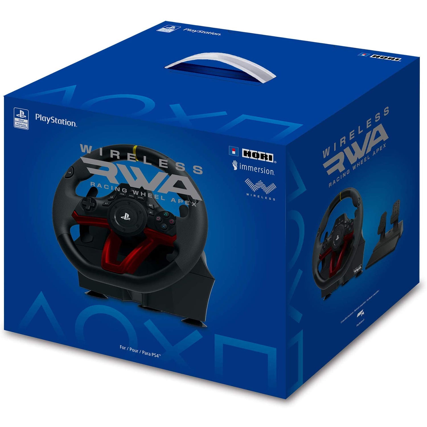 Wireless Racing Wheel Apex for PlayStation 4, Officially Licensed By