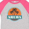 thumbnail image 4 of Inktastic Aruba Vacation Sunset Boys or Girls Toddler T-Shirt, 4 of 5