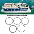 thumbnail image 3 of 39 893525A01, Piston  Set Rugged Construction STD Size Metal Alloy  for Mercruiser  30 To 60HP, 3 of 8