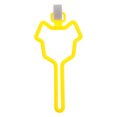 thumbnail image 1 of Houderco Sujeta Bolsas Para Desechos De Perro En ABS Portátil Color Amarillo Ideal Para Y Parques, 1 of 8